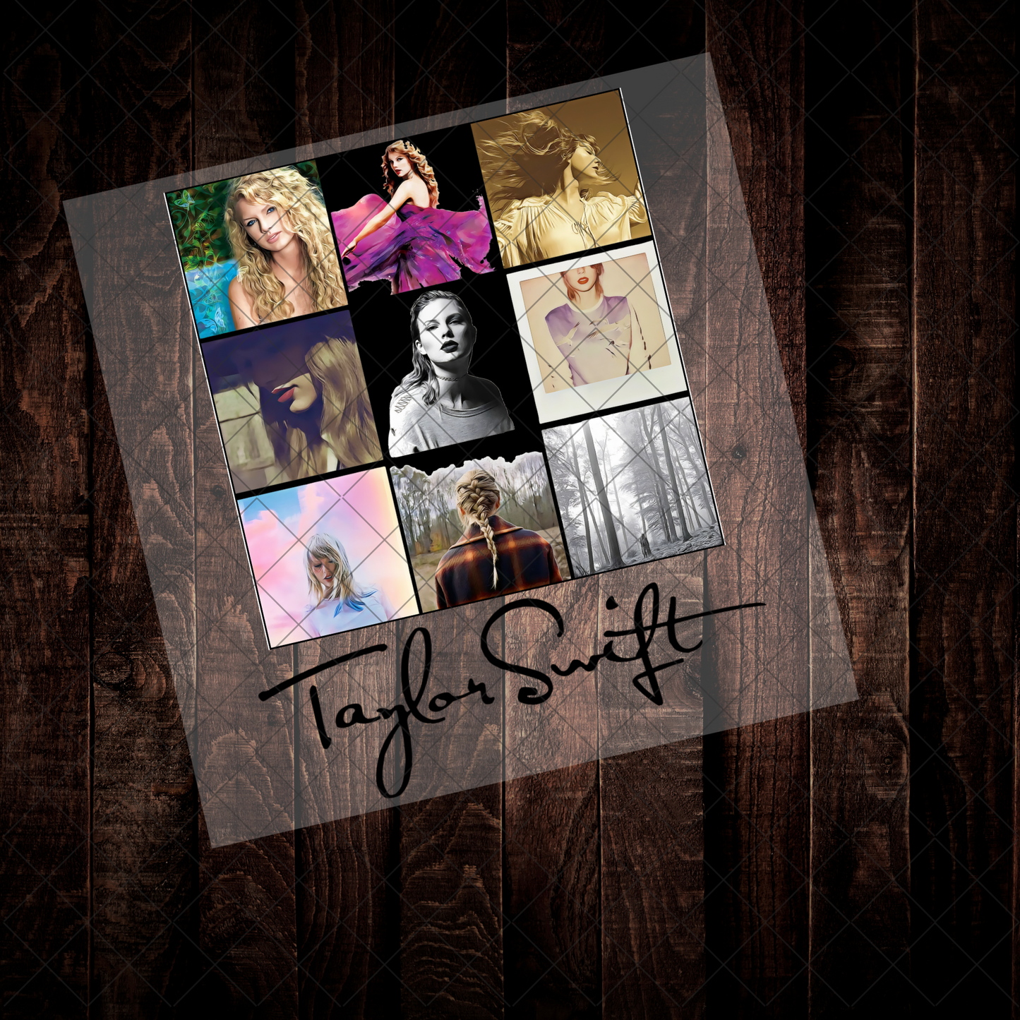 Swiftie Albums Collage | Ready to Press Transfer