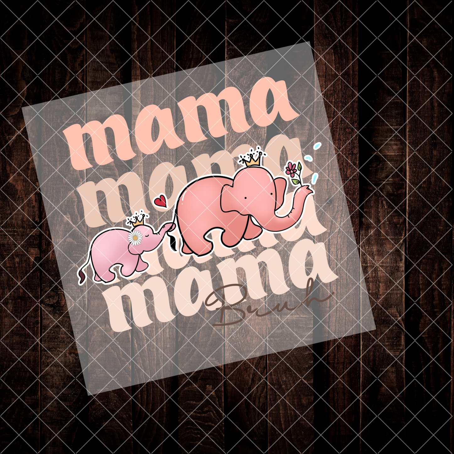 Mama Mama Mama Bruh DTF | Ready to Press Heat Transfer