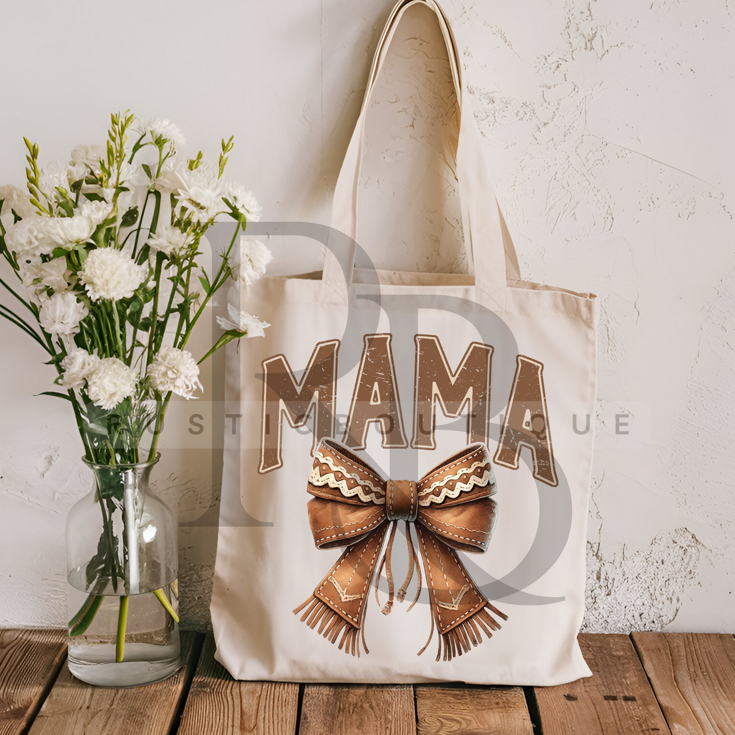 Mother's Day Tote Bag Western Tote Bag Mama Bag