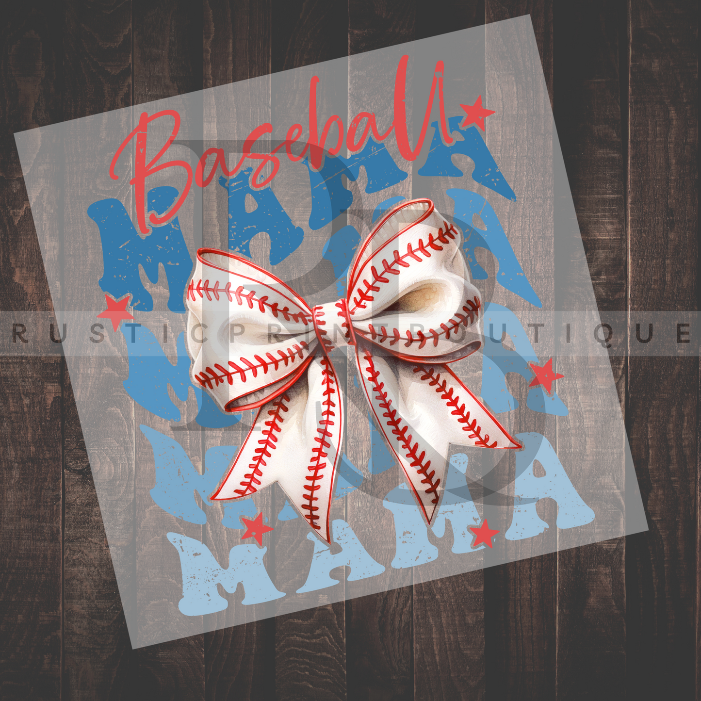 Baseball DTF Heat Transfer Retro Baseball DTF Baseball Mama DTF