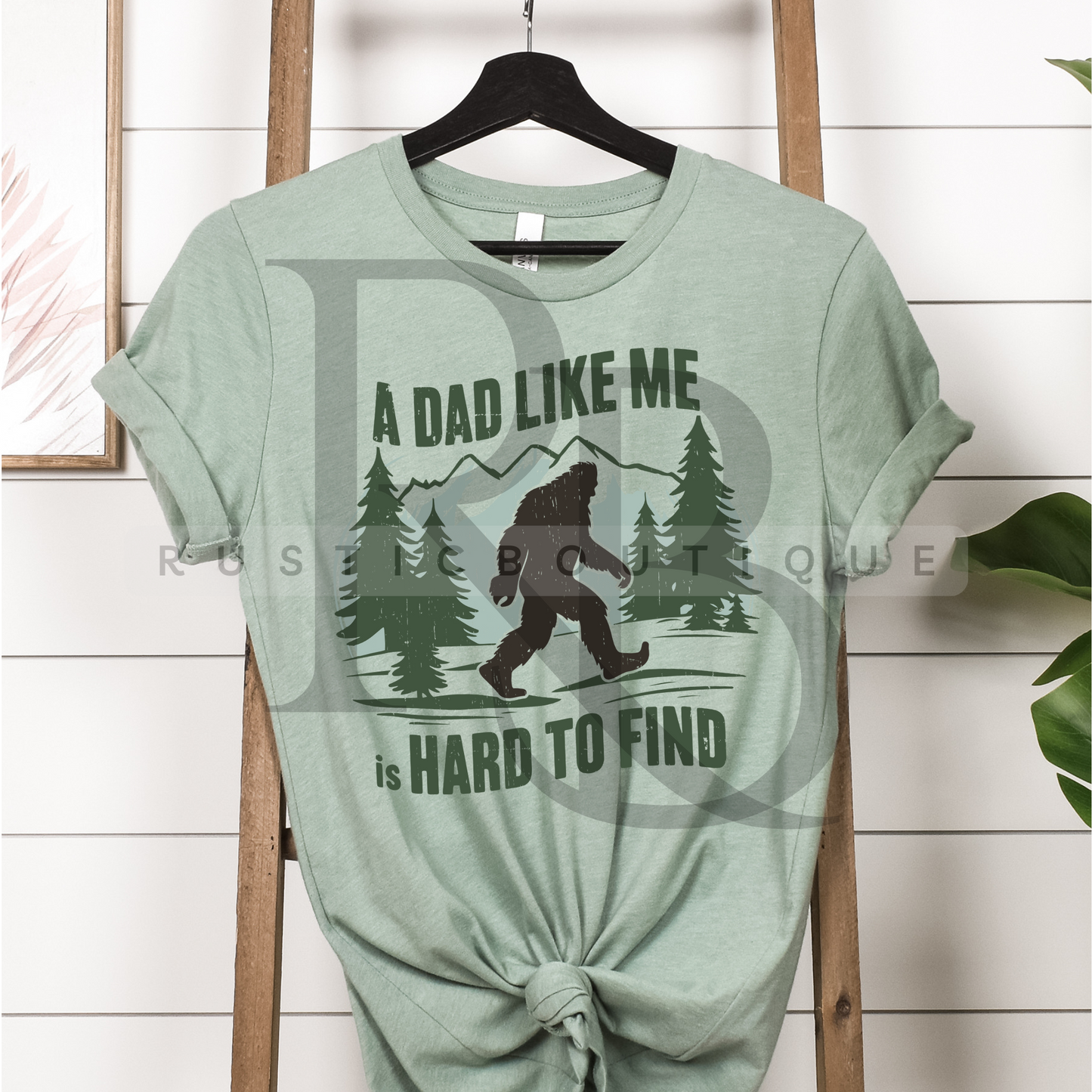 Bella Canvas Shirt Dad Shirt Bigfoot Tee