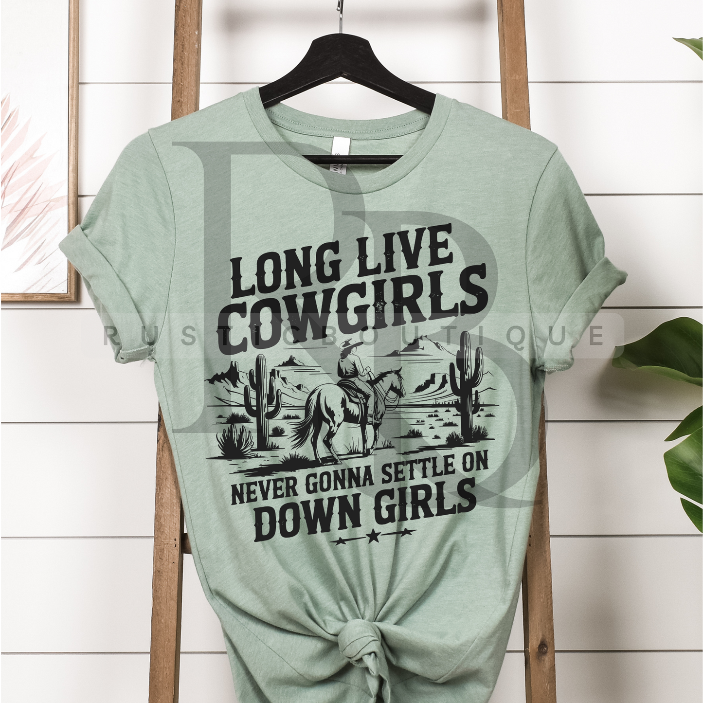 Bella Canvas Shirt Western Shirt Long Live Cowgirls Tee