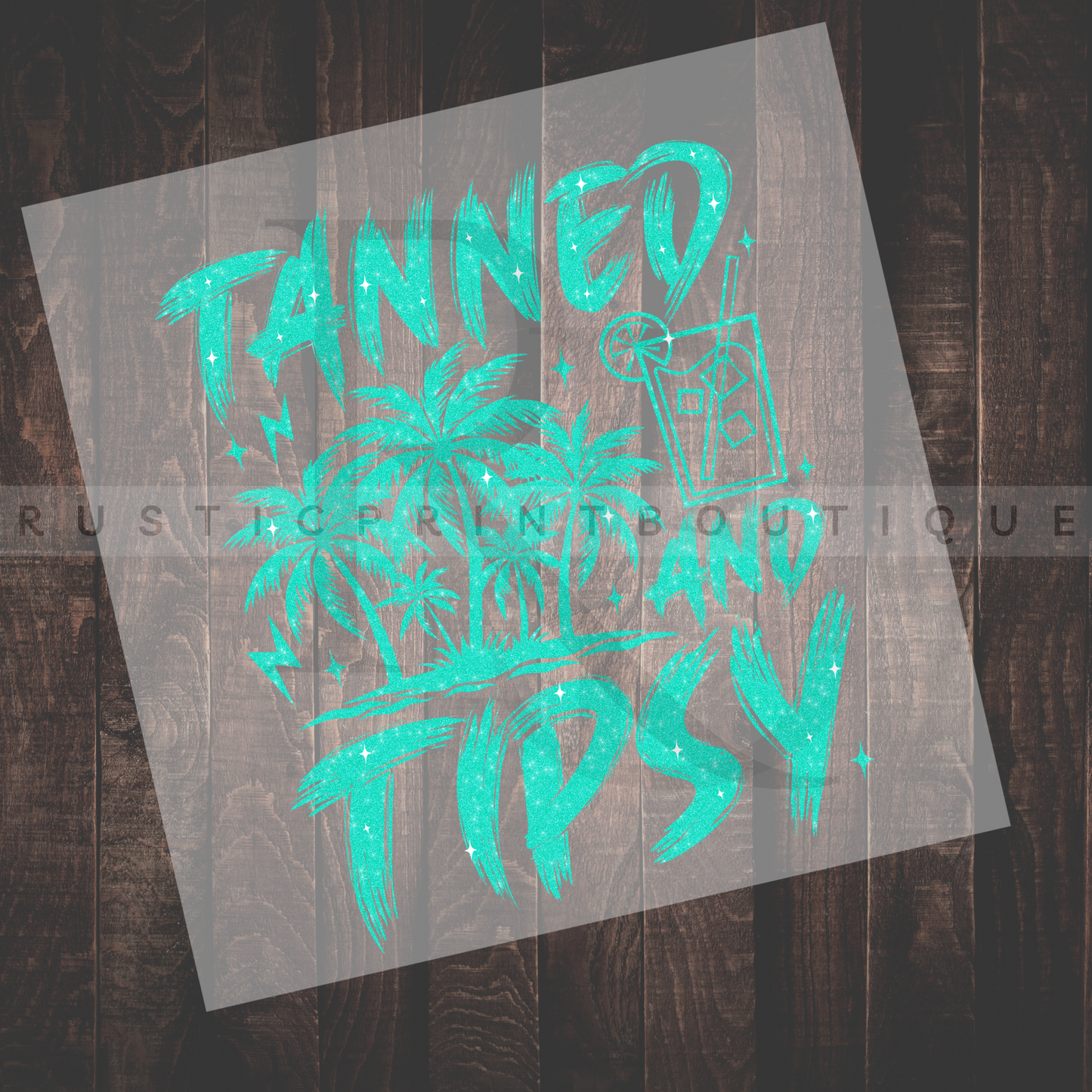 Summer DTF Custom DTF Transfer Vintage Apparel DTF