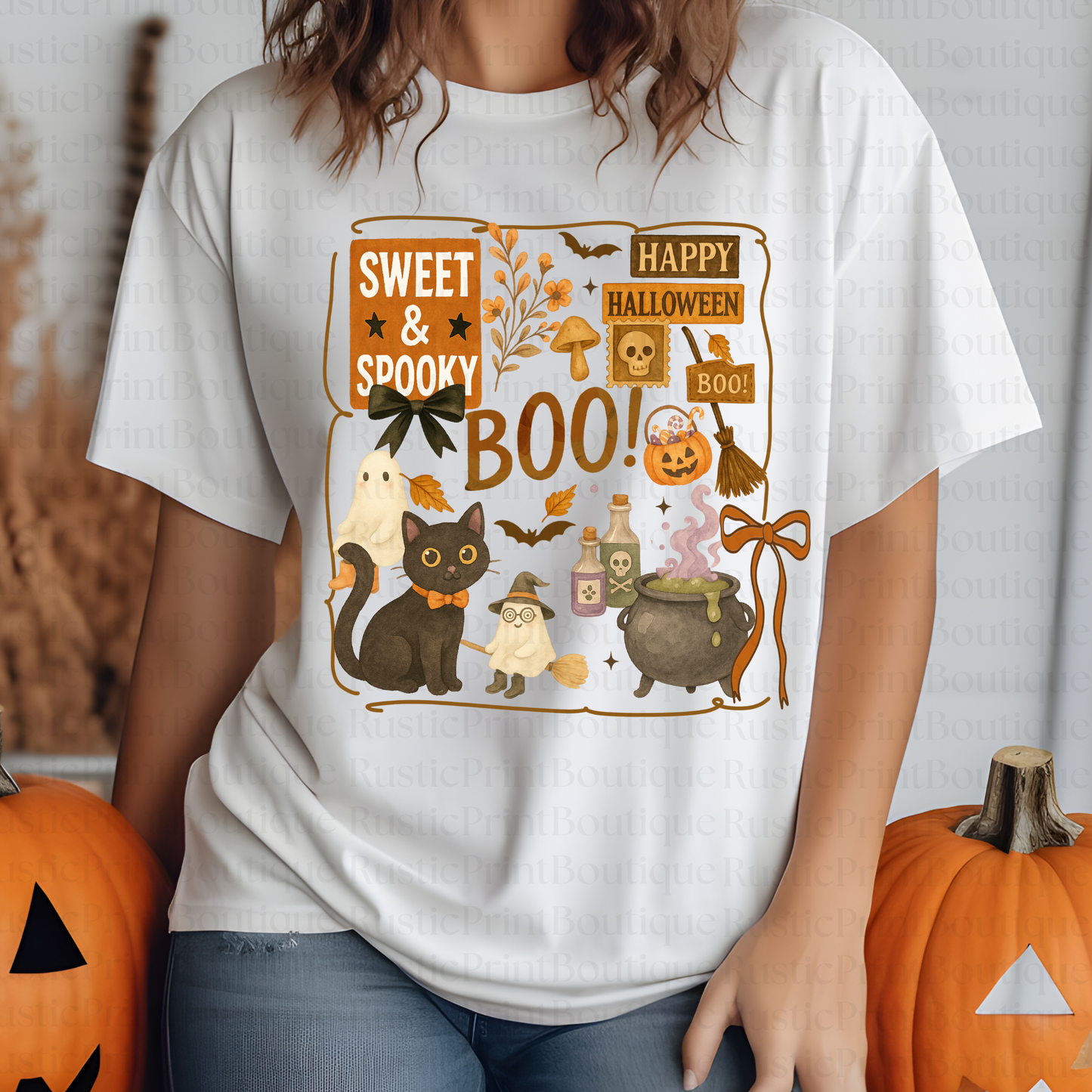 Halloween T-Shirt Sweet & Spooy Tee