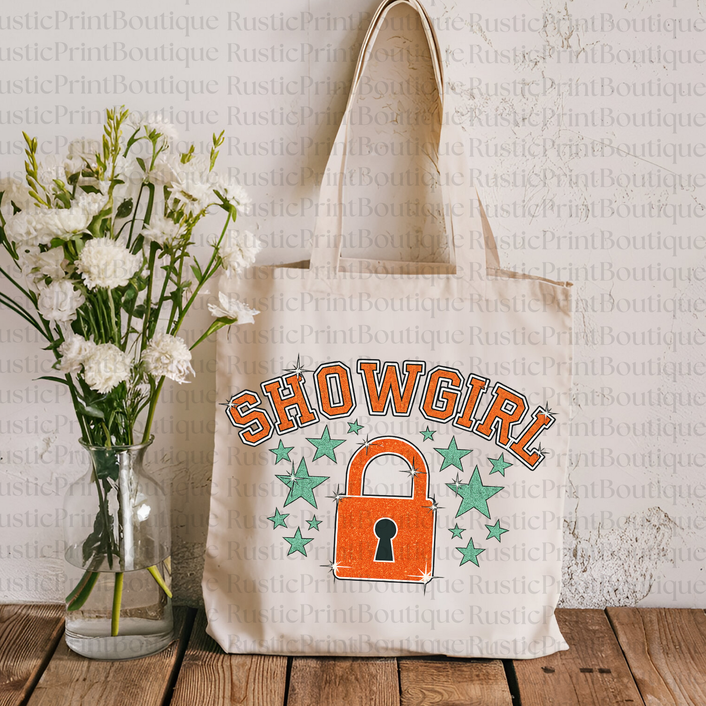Vintage Tote Bag Showgirl Tote
