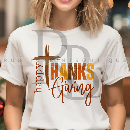 Happy Thanksgiving Tee Thanksgiving T-Shirt Turkey Day Shirt