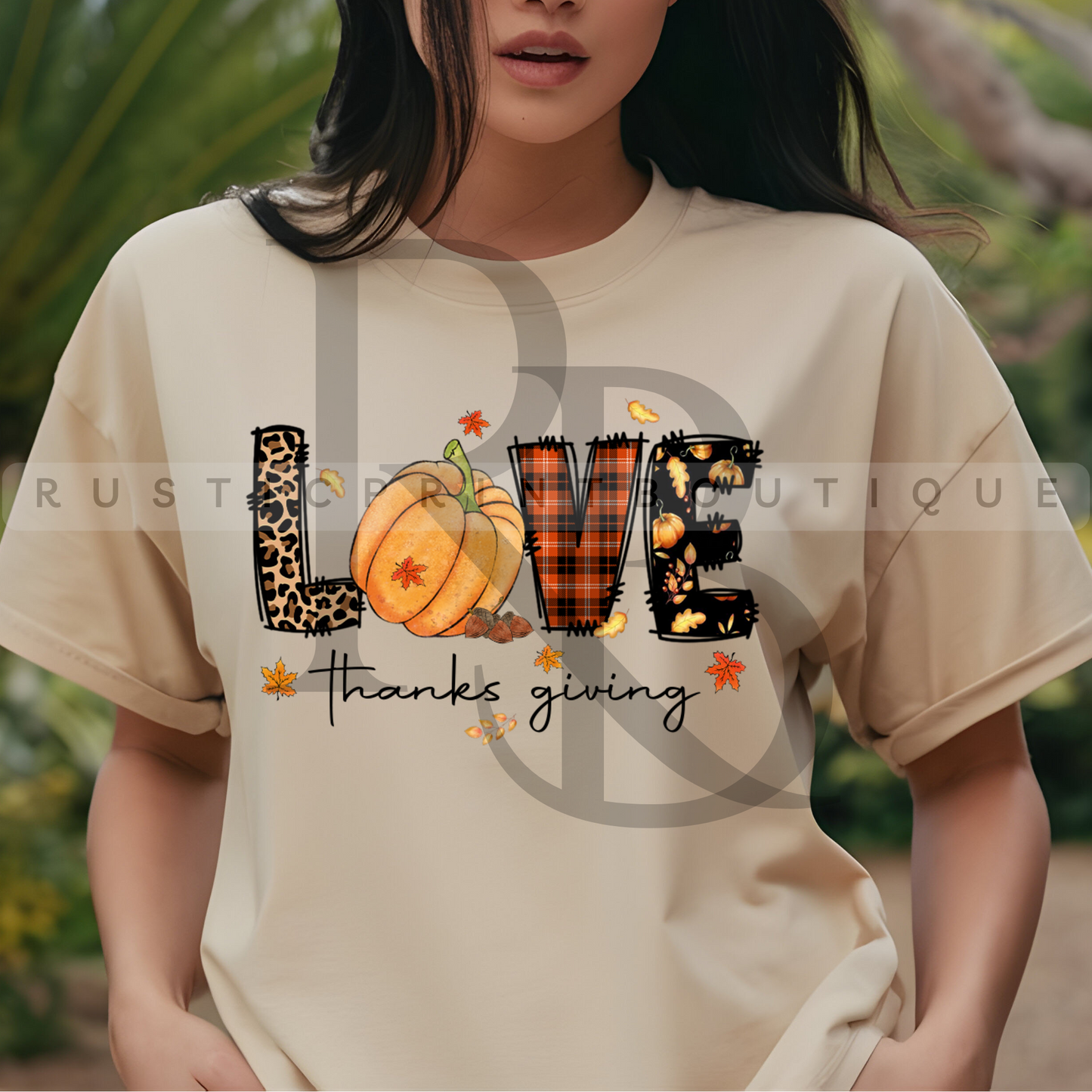 Thanksgiving Tee Thanksgiving T-Shirt Fall T-Shirt Love Thanksgiving Shirt