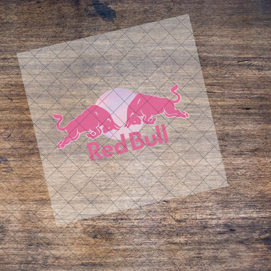 Pink Bull DTF | Ready to Press Transfer