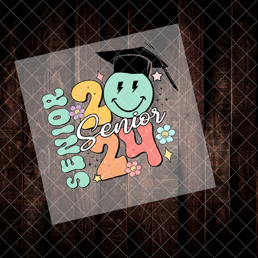 Seniors Class of 2024 DTF  | Ready to Press Heat Transfer