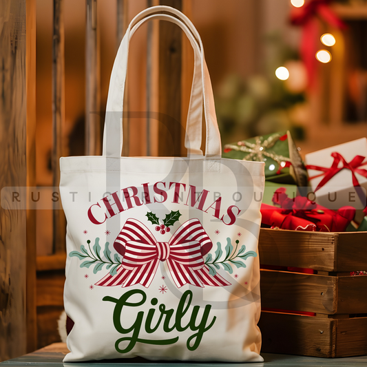 Vintage Christmas Tote Bag