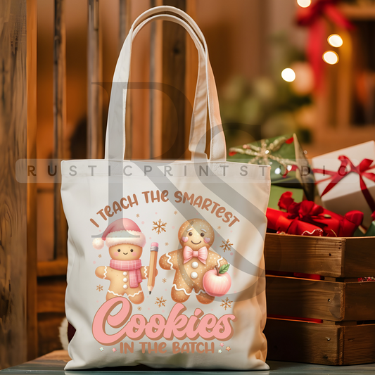 Vintage Christmas Tote Bag Classic Christmas Bag Xmas Gift