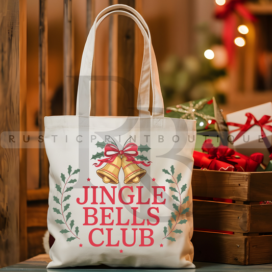 Vintage Christmas Tote Bag