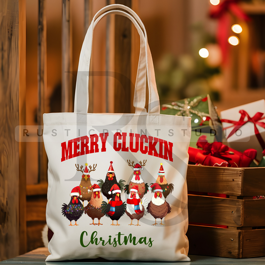 Vintage Christmas Tote Bag