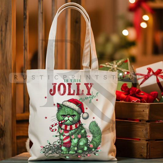 Vintage Christmas Tote Bag