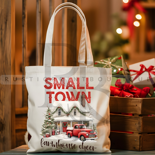 Vintage Christmas Tote Bag