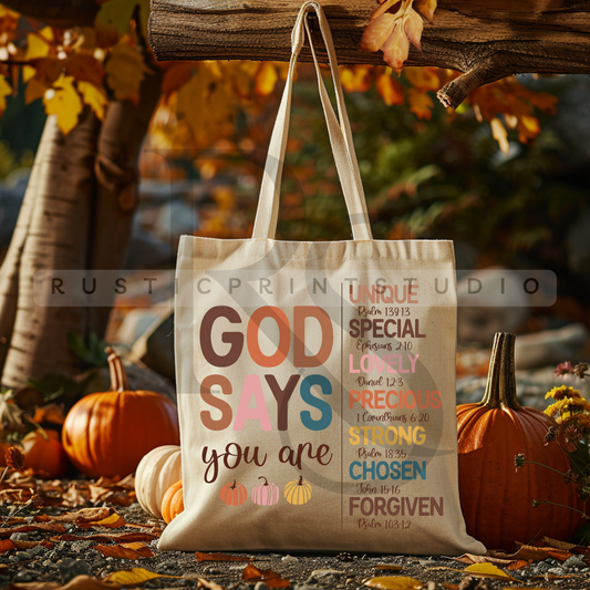 Vintage Fall Tote Bag