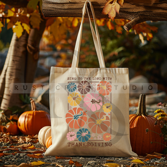 Vintage Fall Tote Bag