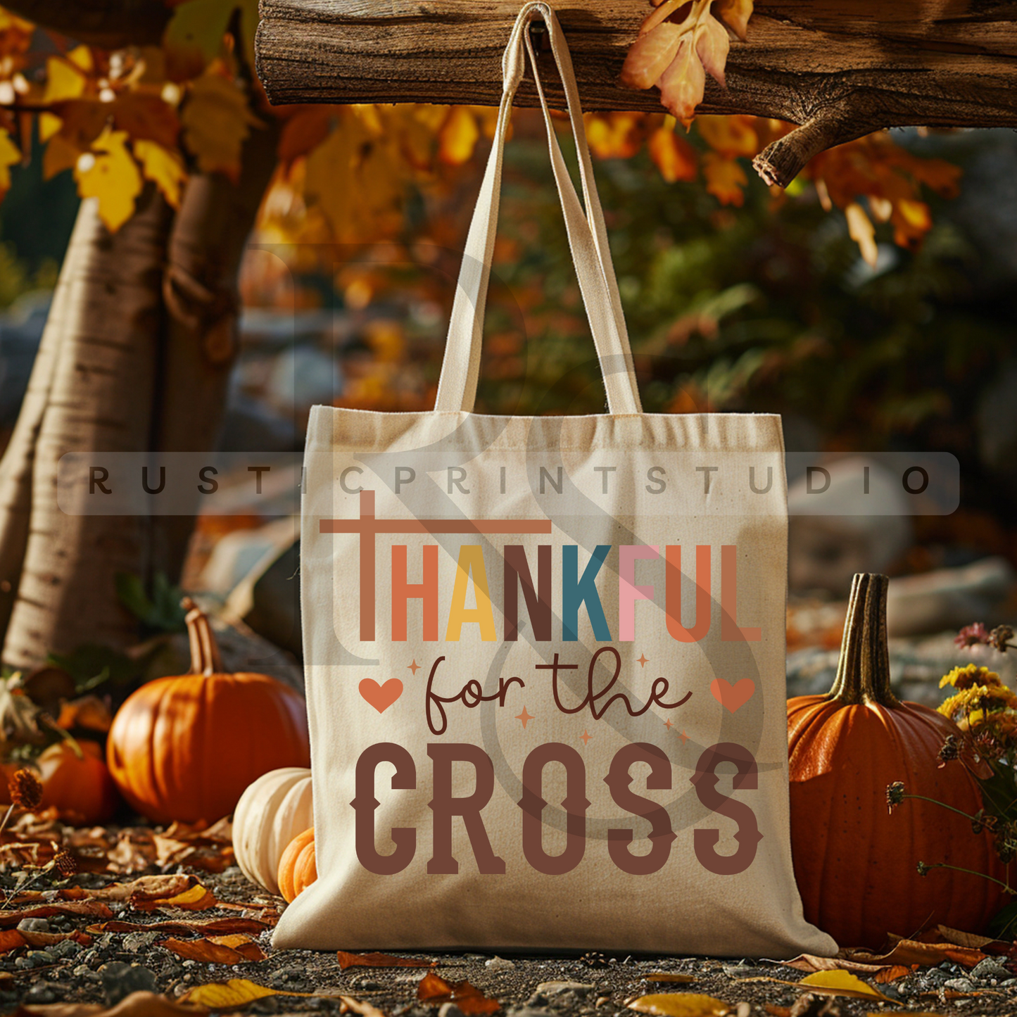 Vintage Fall Tote Bag