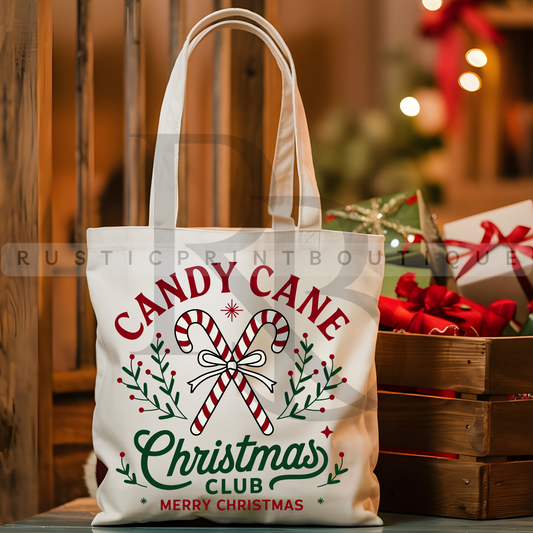 Vintage Christmas Tote Bag