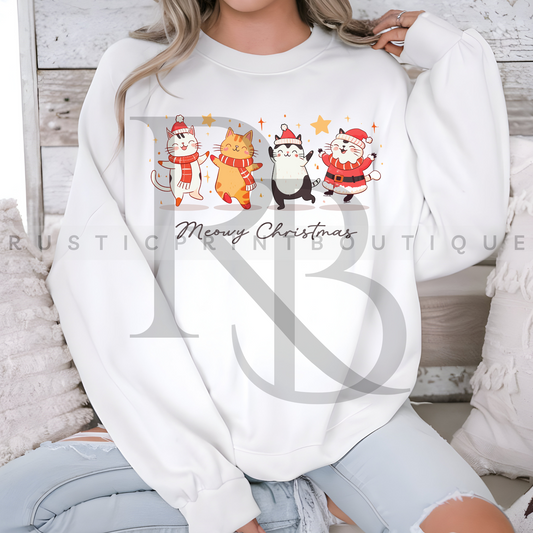 Christmas Vintage Crewneck Sweatshirt Xmas Gift Sweater