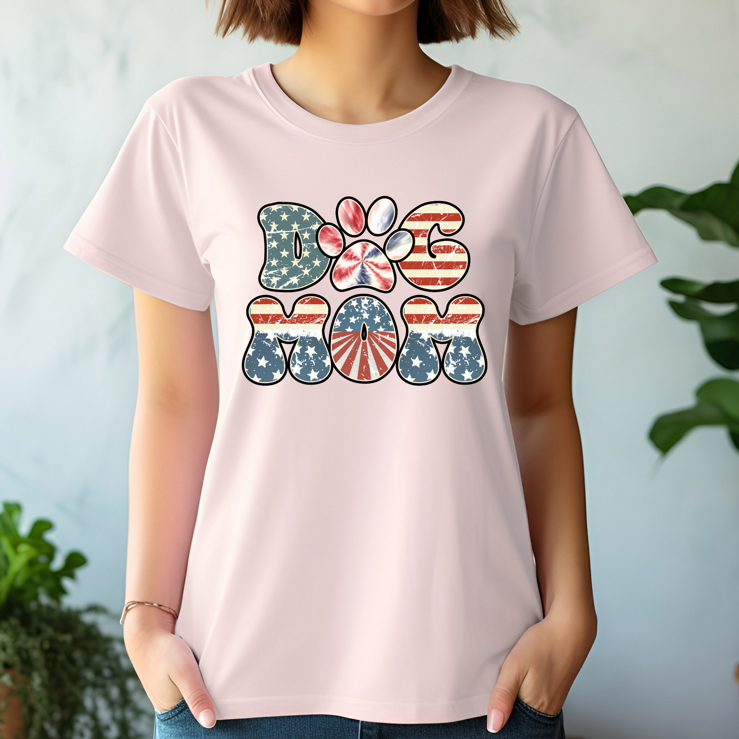 Retro Dog Mom T-Shirt | Unisex Tee