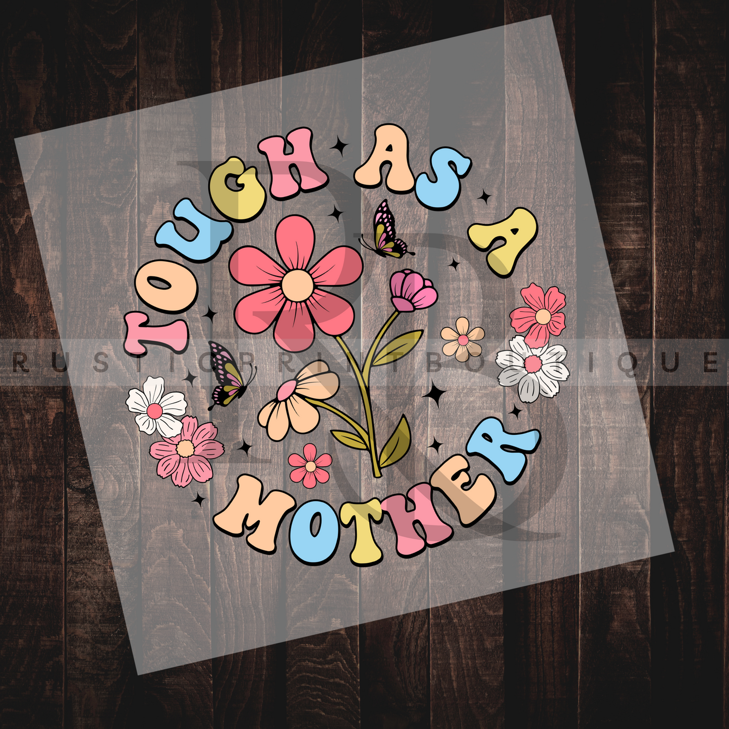 Mama DTF Heat Transfer Retro Mother's Day DTF Transfer