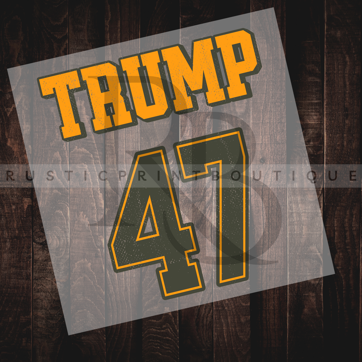 Trump DTF Trump 47 DTF Heat Transfer Retro Varsity Trump Transfer