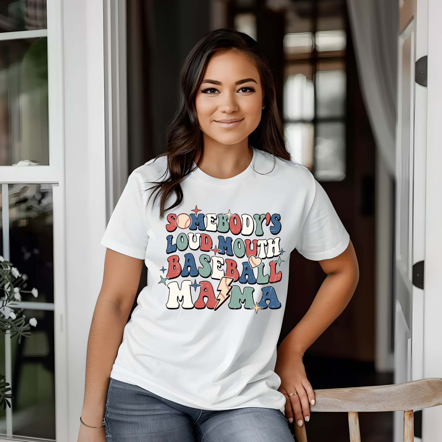 Somebody's Loud Mouth Mama T-Shirt | Unisex Tee