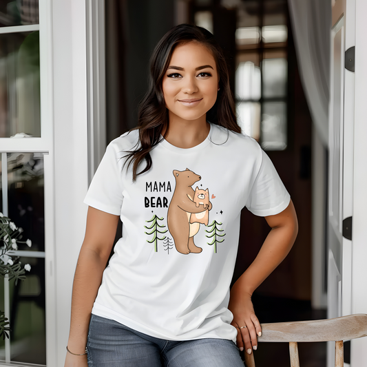 Mama Bear T-Shirt | Unisex Tee