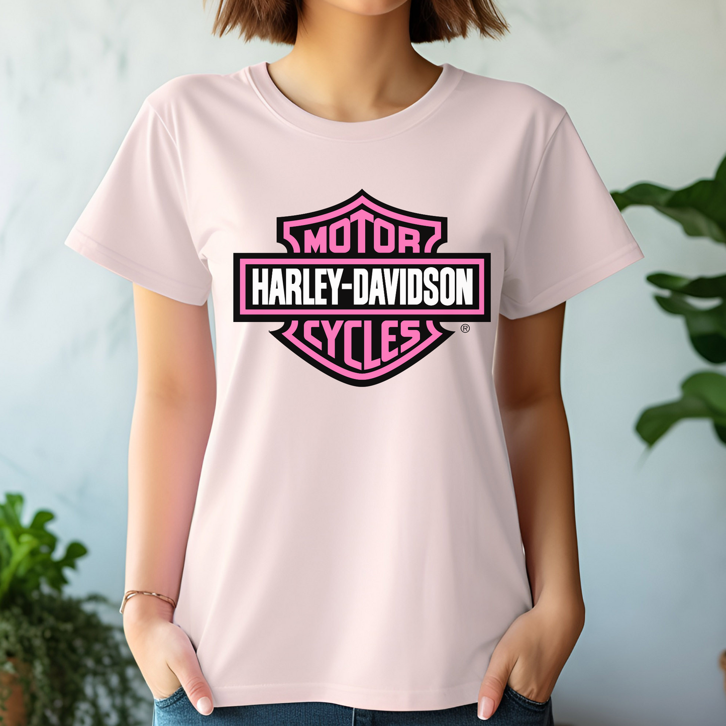 Pink Harley T-Shirt | Unisex Tee