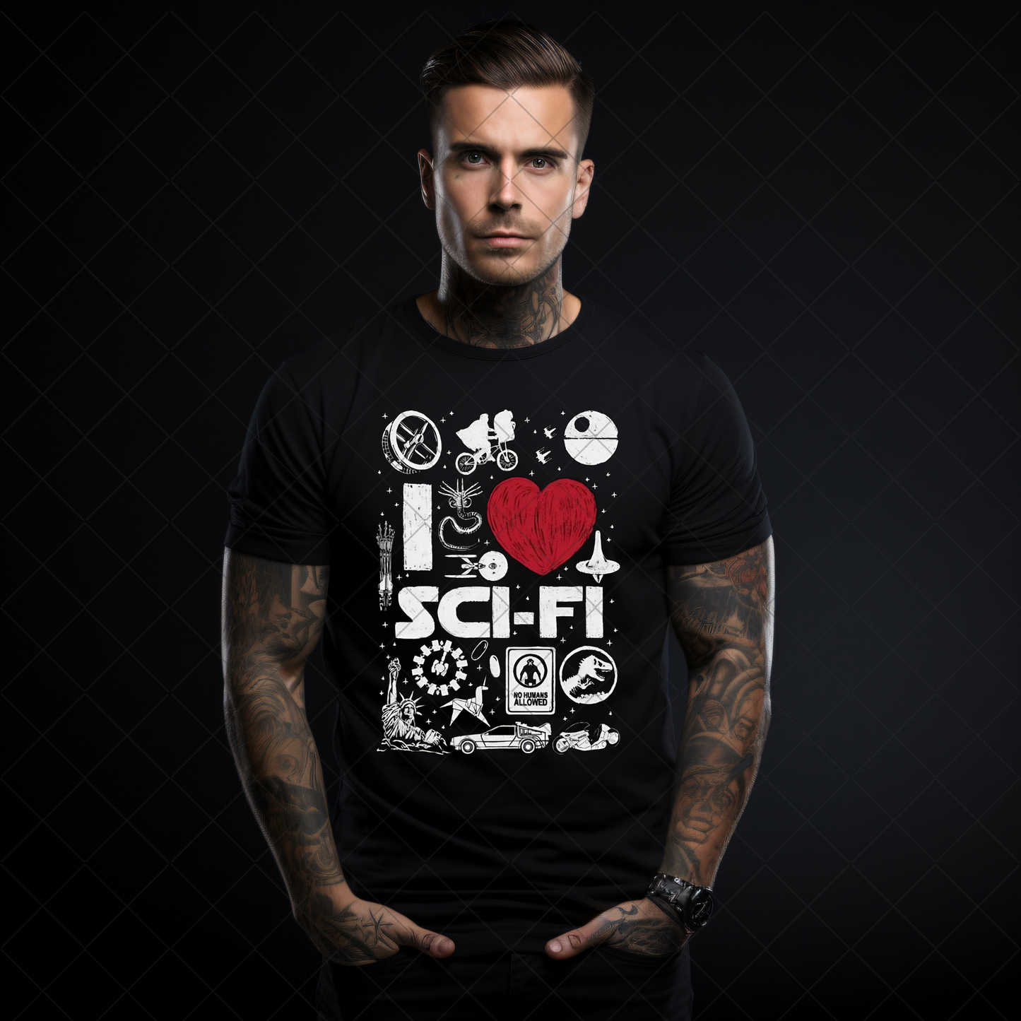 I Love SCI-FI | Unisex Tee