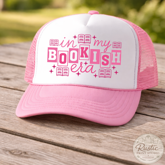 In My Bookish Era Trucker Hat | Book Lover Gift Hat