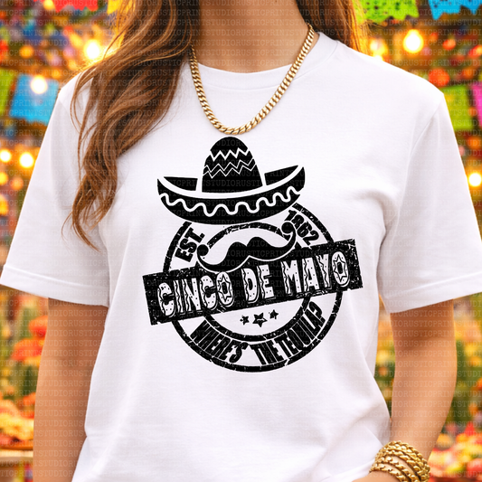 Unisex Graphic Tee Cinco De Mayo T-Shirt