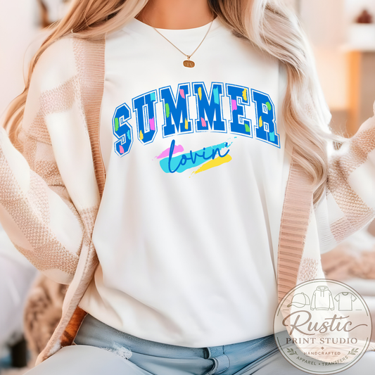 Summer Vibes T-Shirt Vintage Retro Summer Shirt