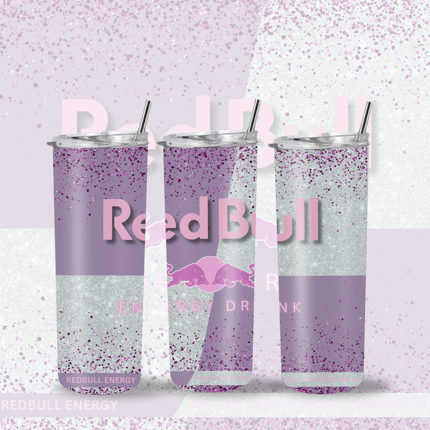 Pink Bull Tumbler | 20oz  Skinny Tumbler