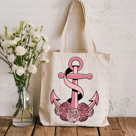 Breast Cancer Awareness Tote Bag