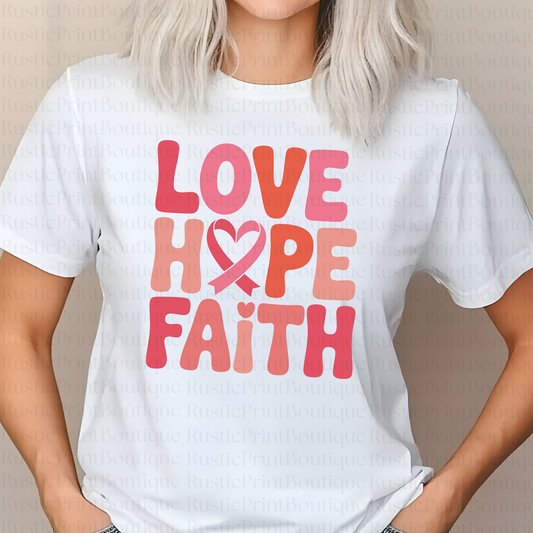 Breast Cancer Awareness Tee Breast Cancer Support T-Shirt