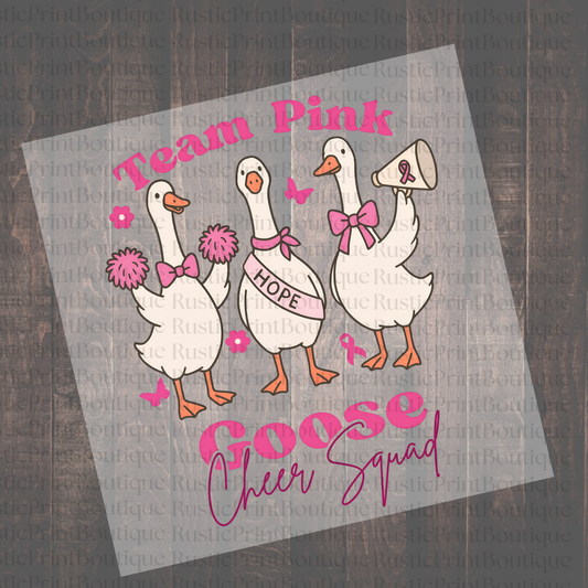 Breast Cancer Awareness DTF Heat Transfer Film