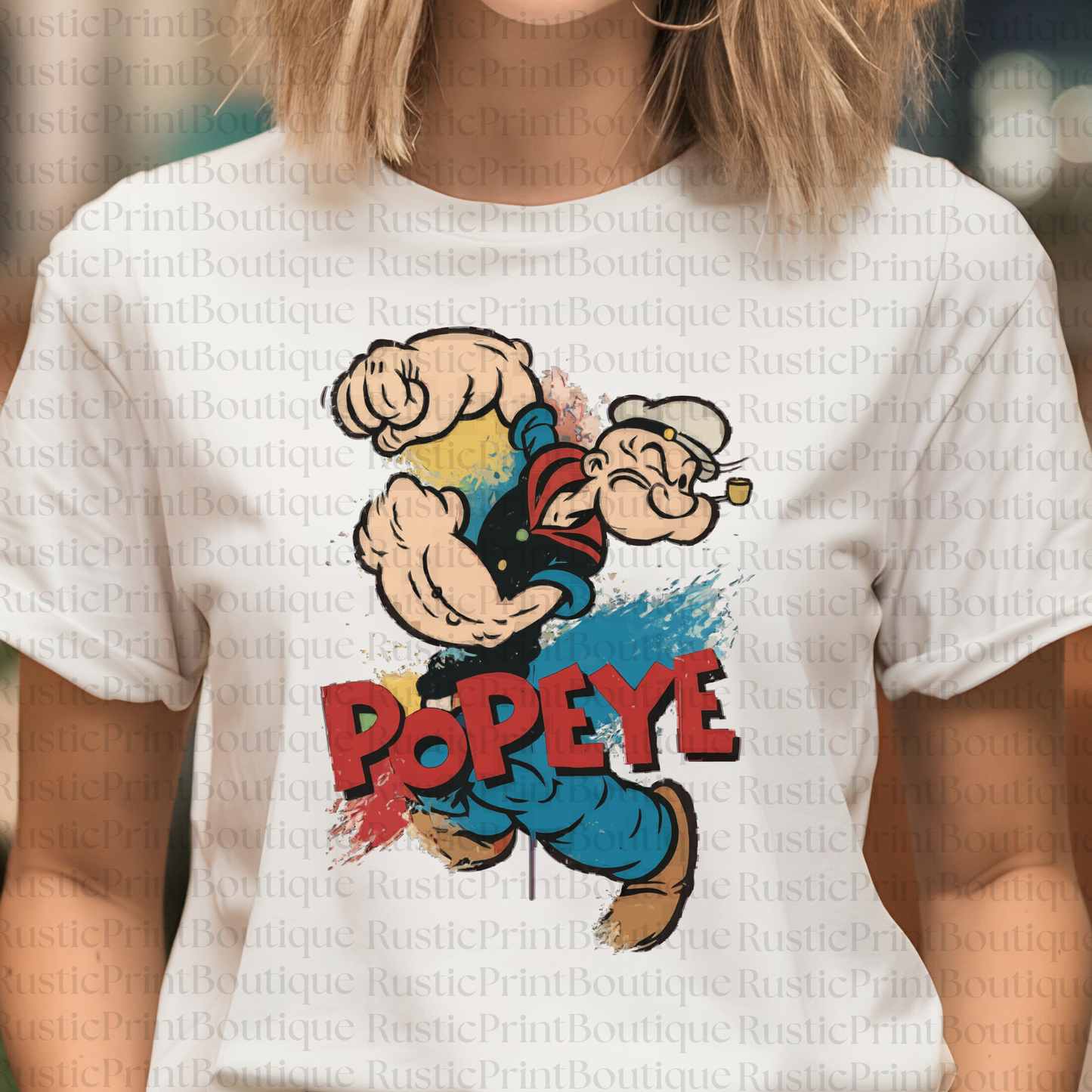 Funny Comic Shirt Cartoon Shirt Popeye Shirt