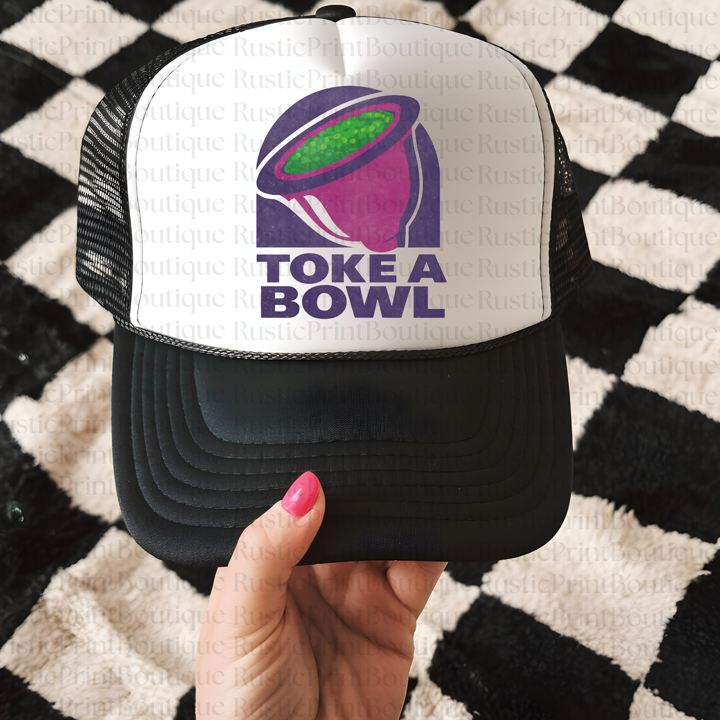 VIntage Trucker Hat Trucker Hat Snapback 420 Pot Culture Trucker Hat