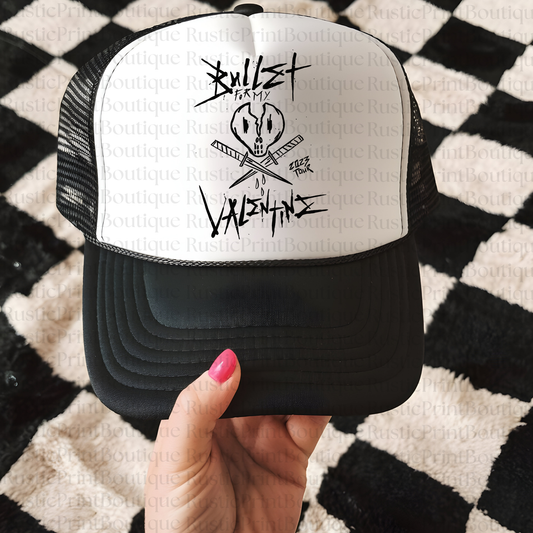 Bullet For My Valentine Snapback Trucker Hat Giftmas Gift