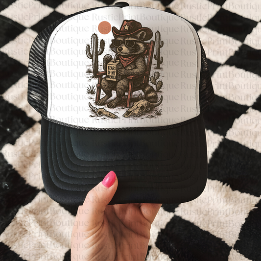 VIntage Trucker Hat Trucker Hat Snapback Western Style Snapback