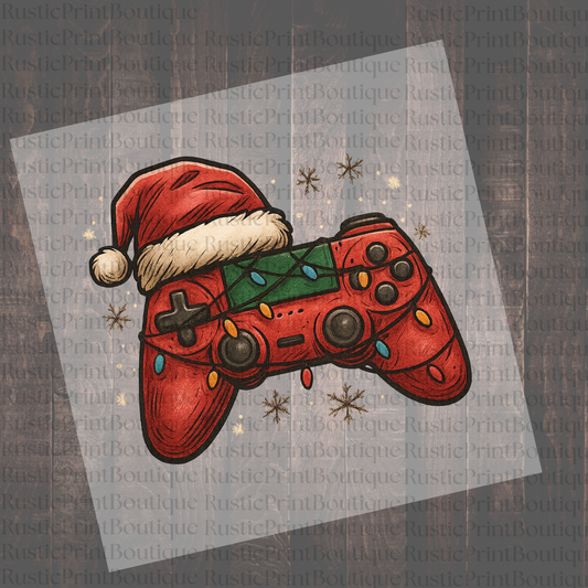 Vintage DTF Heat Transfer Christmas DTF Gaming DTF