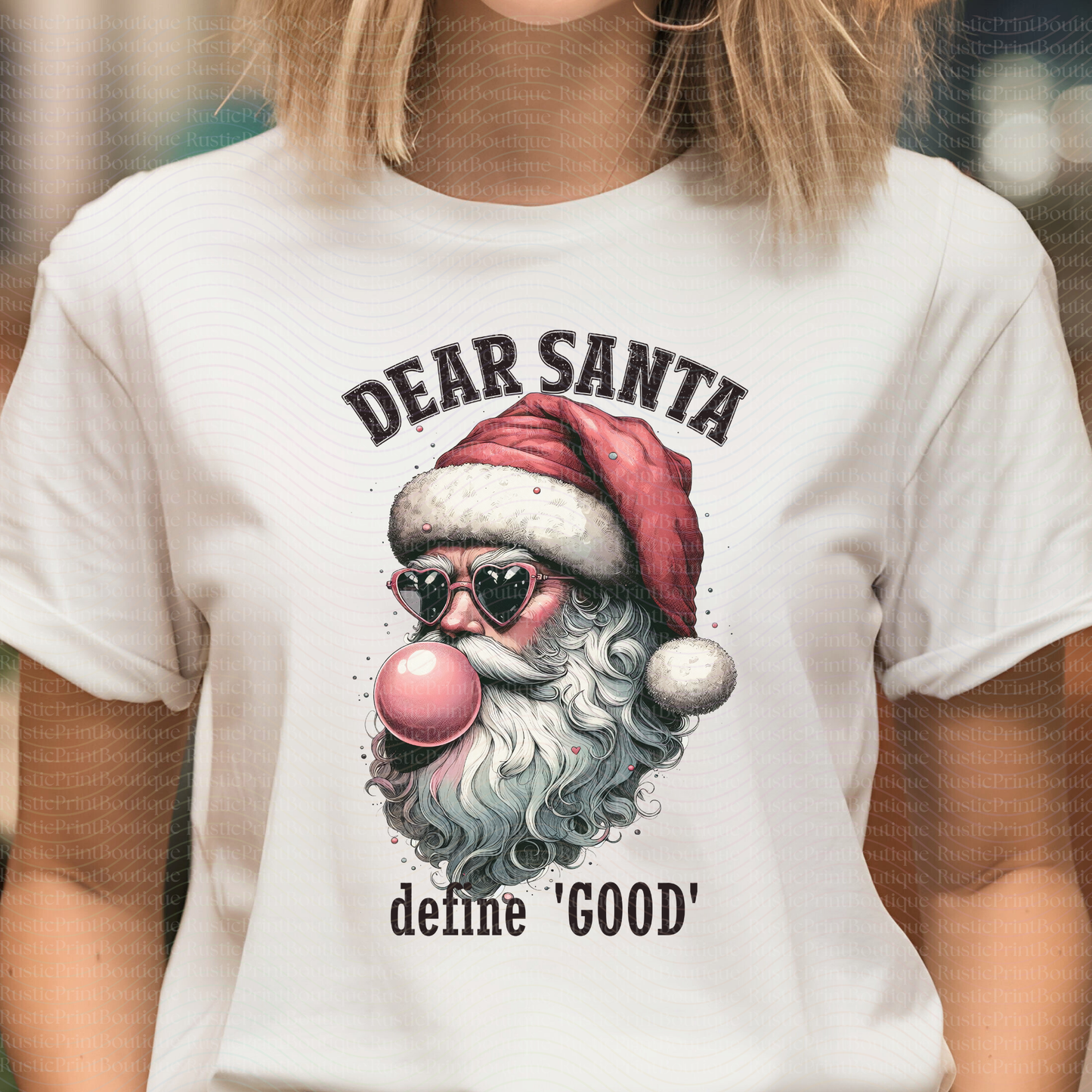 Christmas T-Shirt Vintage Xmas Shirt Dear Santa Shirt Funny Santa Tee
