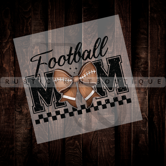 Football Mom Direct to Film | Ready to Press Heat Transfer DTF